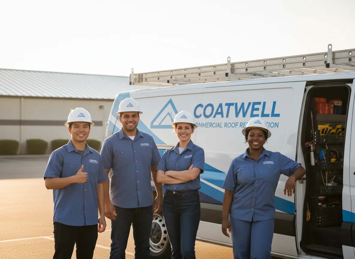 Commercial roof coating company in Billerica, MA